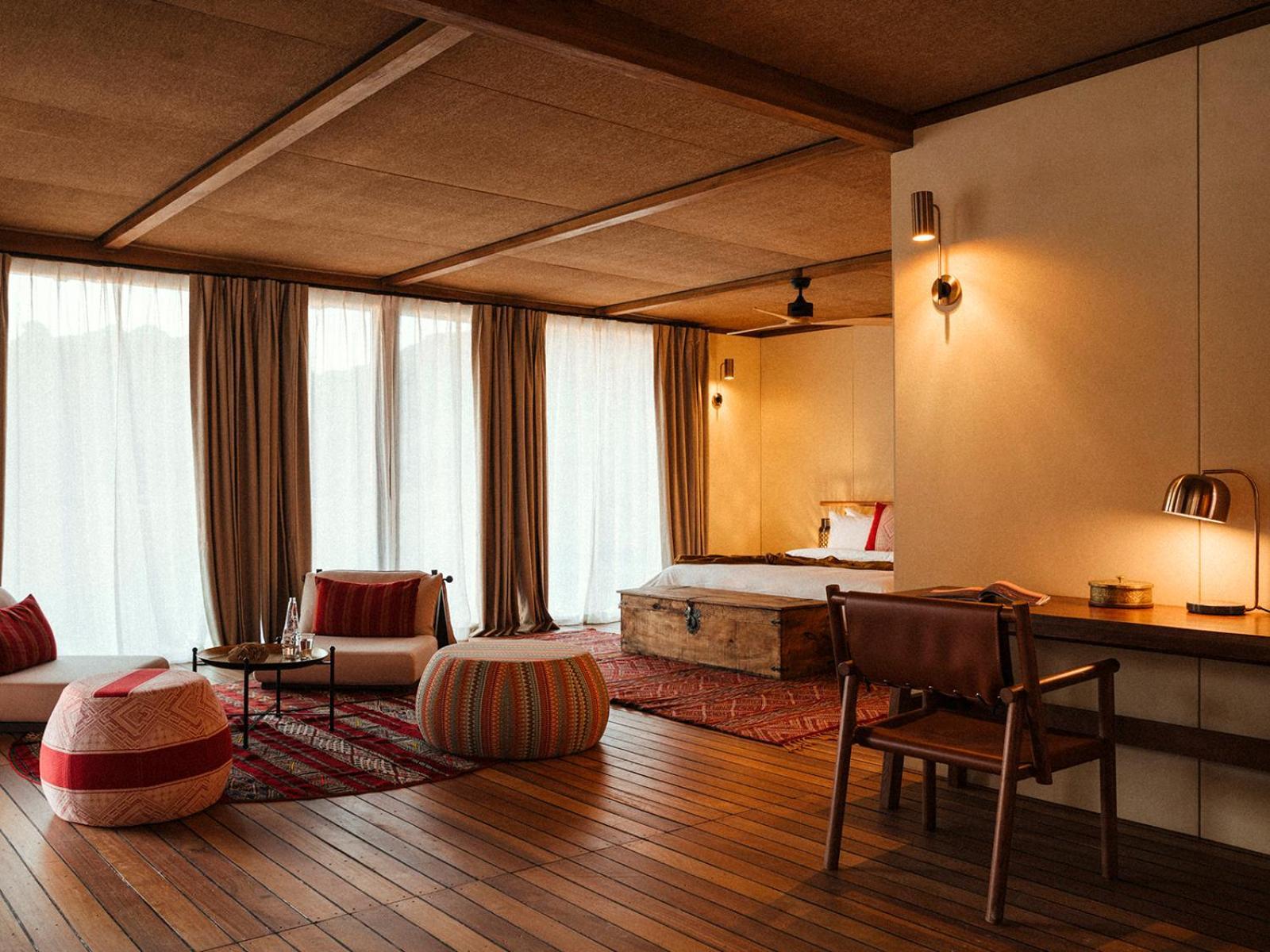Our Habitas Alula Hotell Al-'Ula Exteriör bild A suite at the hotel