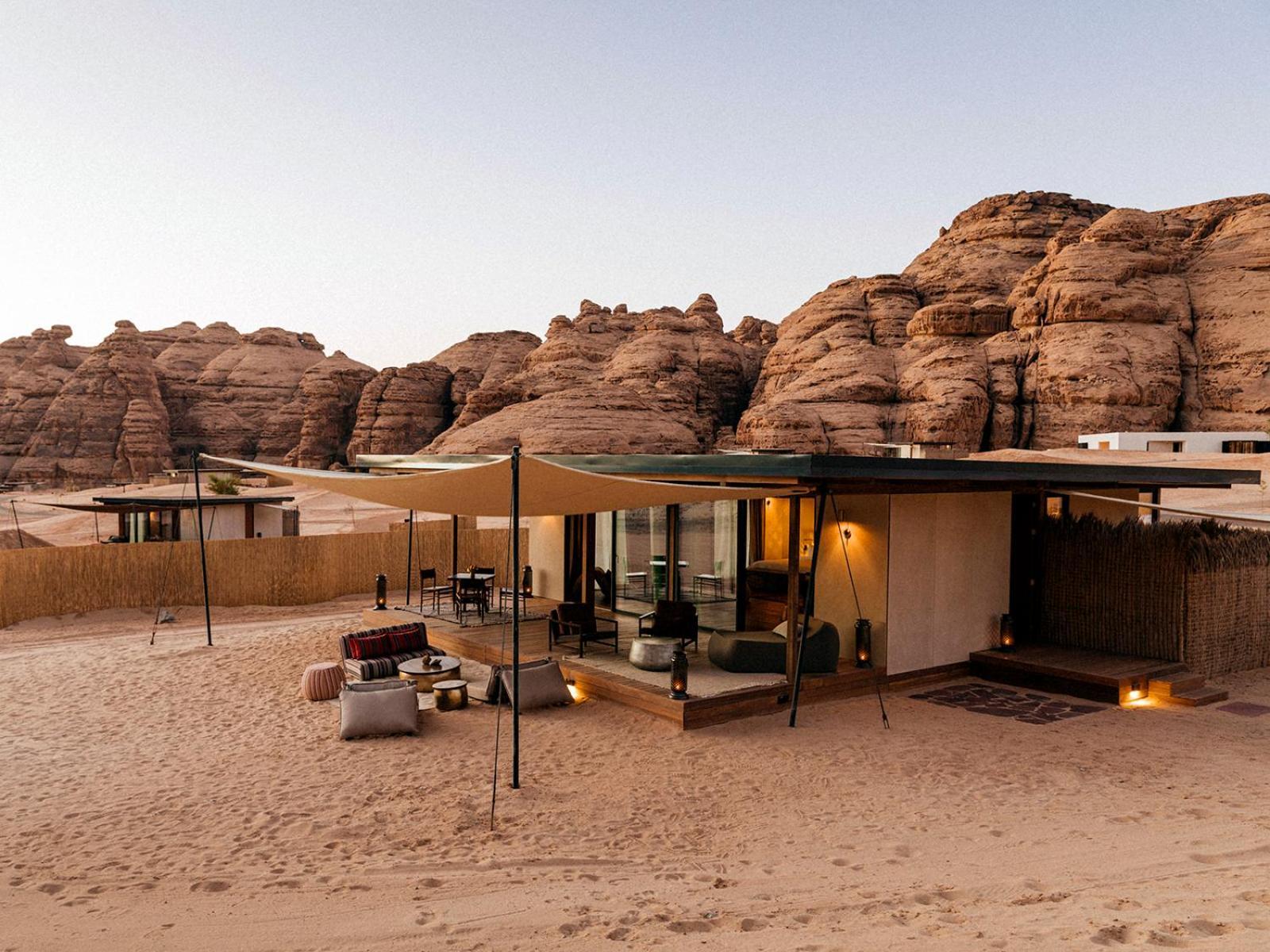Our Habitas Alula Hotell Al-'Ula Exteriör bild Maran Desert Resort