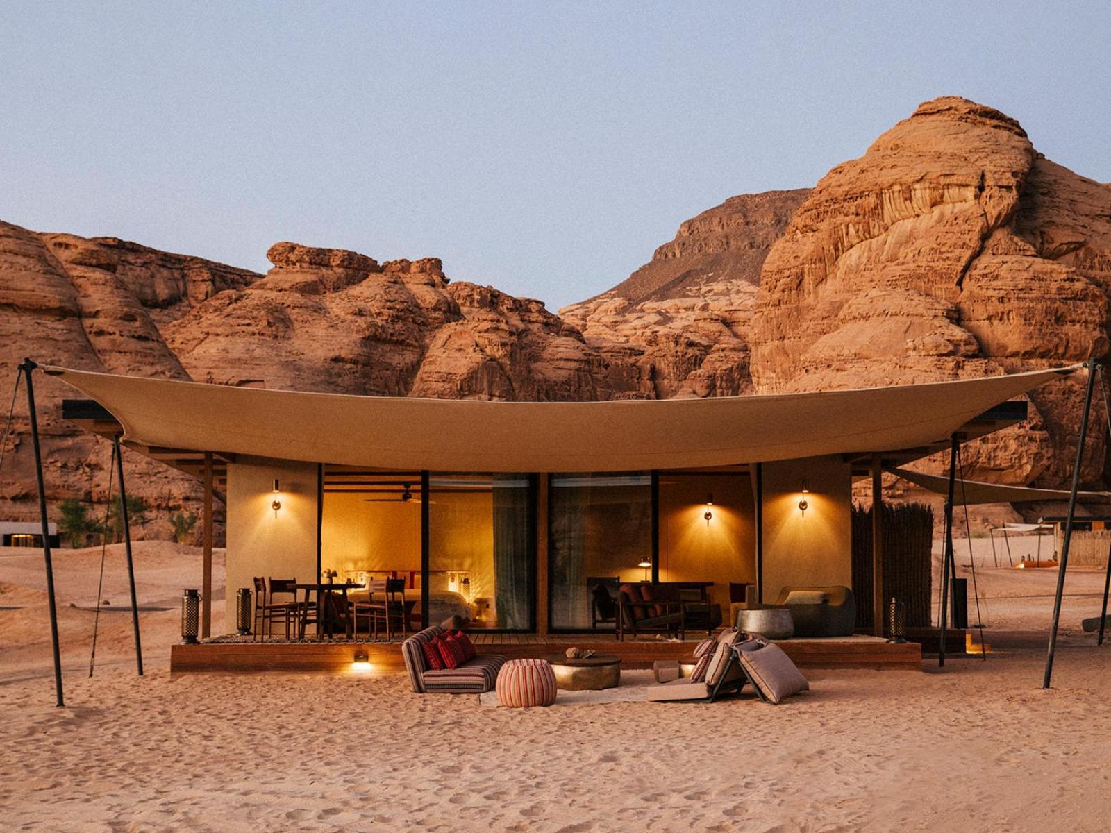 Our Habitas Alula Hotell Al-'Ula Exteriör bild Martian Dune House